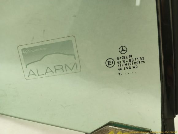 Mercedes SLK230 Passenger Right Rear Quarter Window Glass