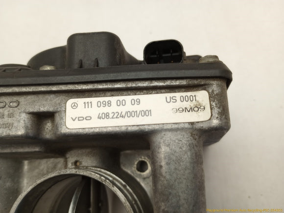 Mercedes SLK230 Throttle Body