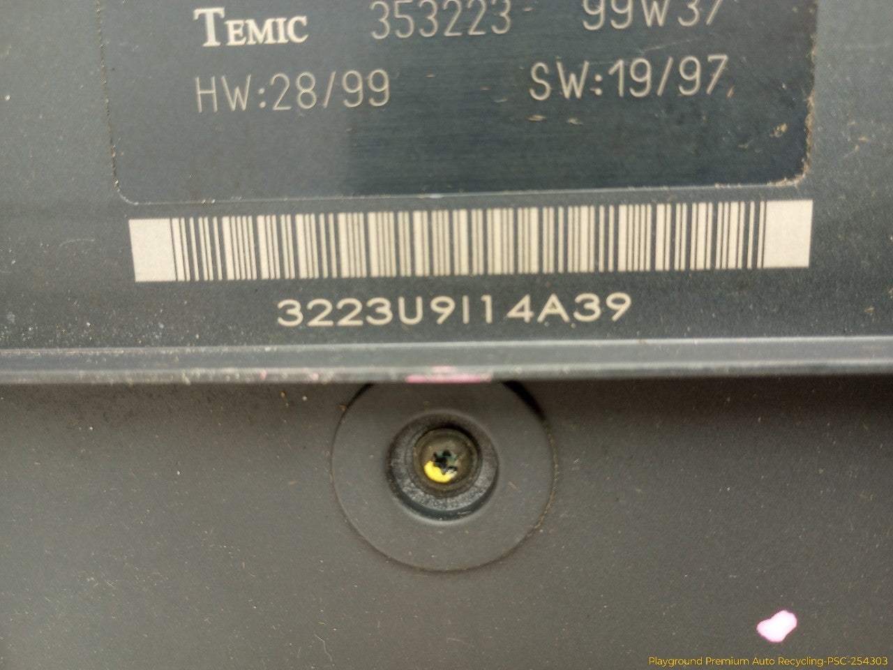 Mercedes SLK230 Convertible Roof Control Module