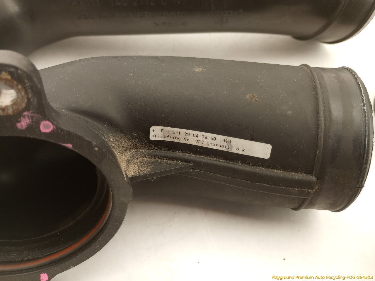 Mercedes SLK230 Set Of 4 Air Intake Hose Pipes