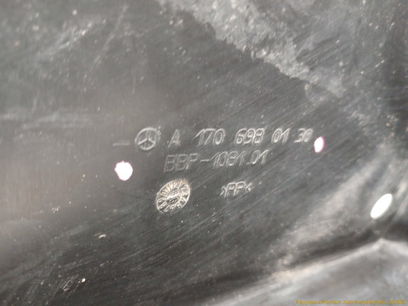 Mercedes SLK230 Driver Left Front Inner Fender Liner