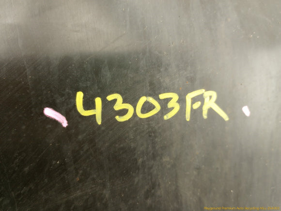 Mercedes SLK230 Passenger Right Front Inner Fender Liner