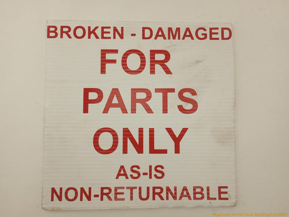 Volvo XC60 **AS IS** Passenger Right Front Lower Seat Cushion