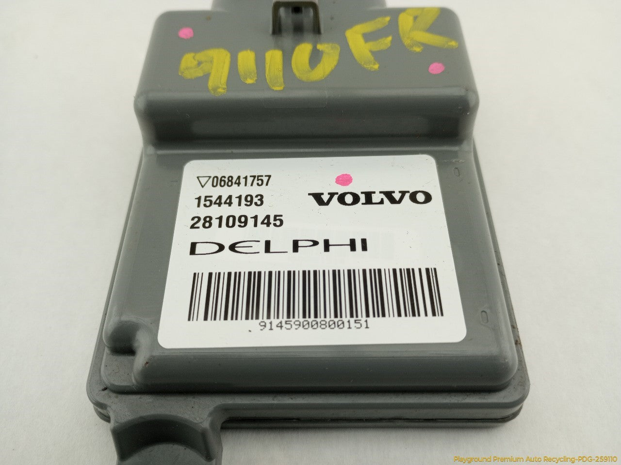 Volvo XC60 Passenger Right Front Seat Control Module