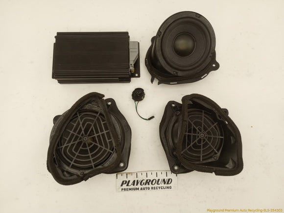 Mercedes SLK230 Set Of 4 Amplifier & Audio Speakers