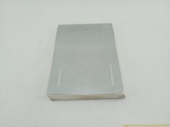 Mercedes SLK230 Owner's Manual