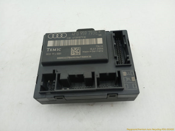 Audi A6 Driver Left Front Door Control Module