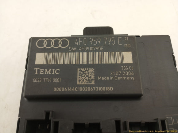 Audi A6 Driver Left Rear Door Control Module