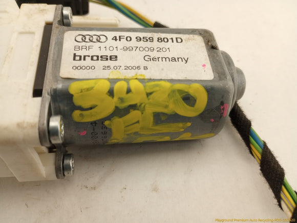 Audi A6 Driver Left Front Power Window Motor