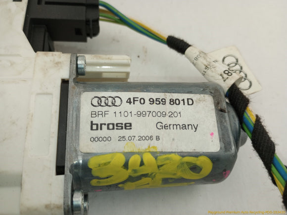 Audi A6 Driver Left Front Power Window Motor