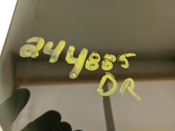 Hummer H3 Passenger Right Rear Door Window Glass