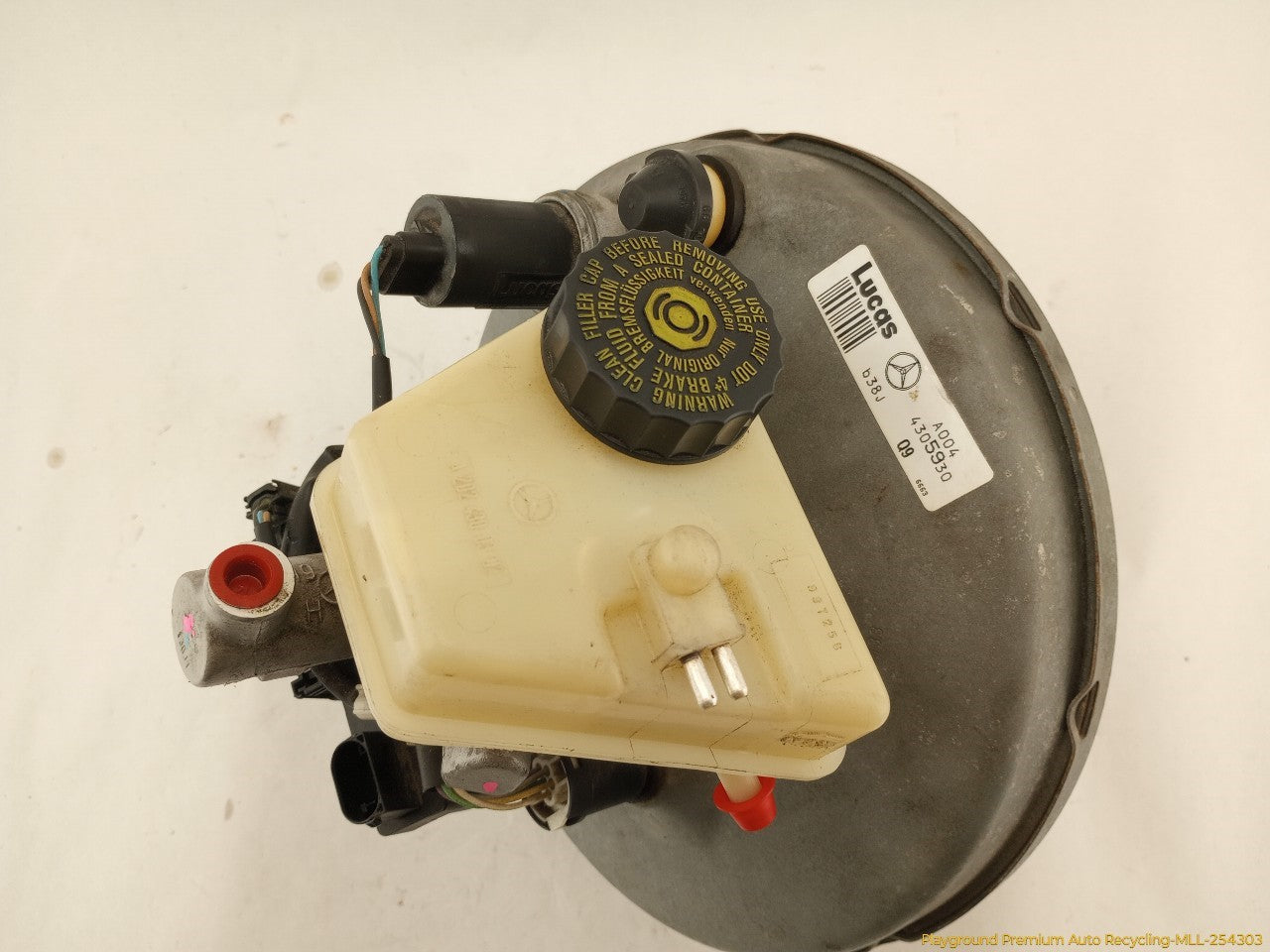 Mercedes SLK230 Power Brake Booster