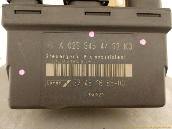 Mercedes SLK230 Power Brake Booster