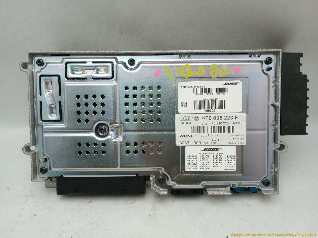 Audi A6 Radio Audio Amplifier - 0