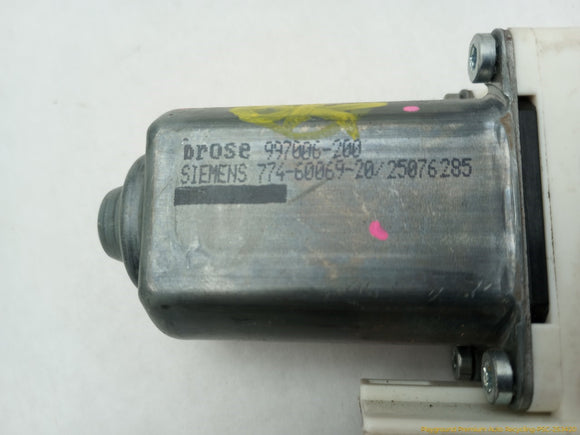 Audi A6 Passenger Right Rear Power Window Motor