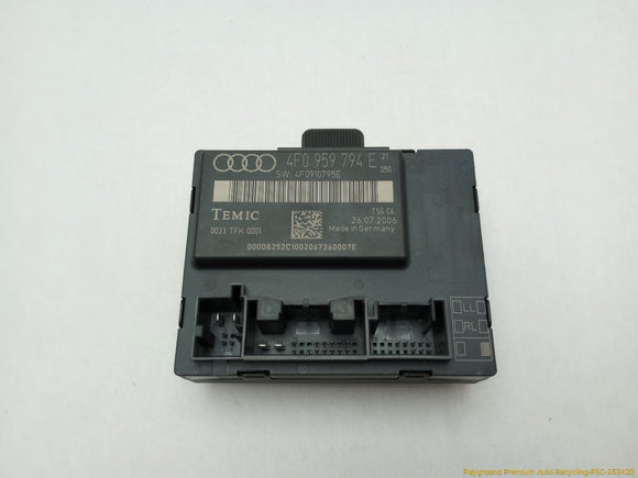 Audi A6 Passenger Right Rear Door Control Module