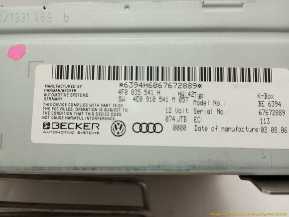 Audi A6 Radio Audio Receiver