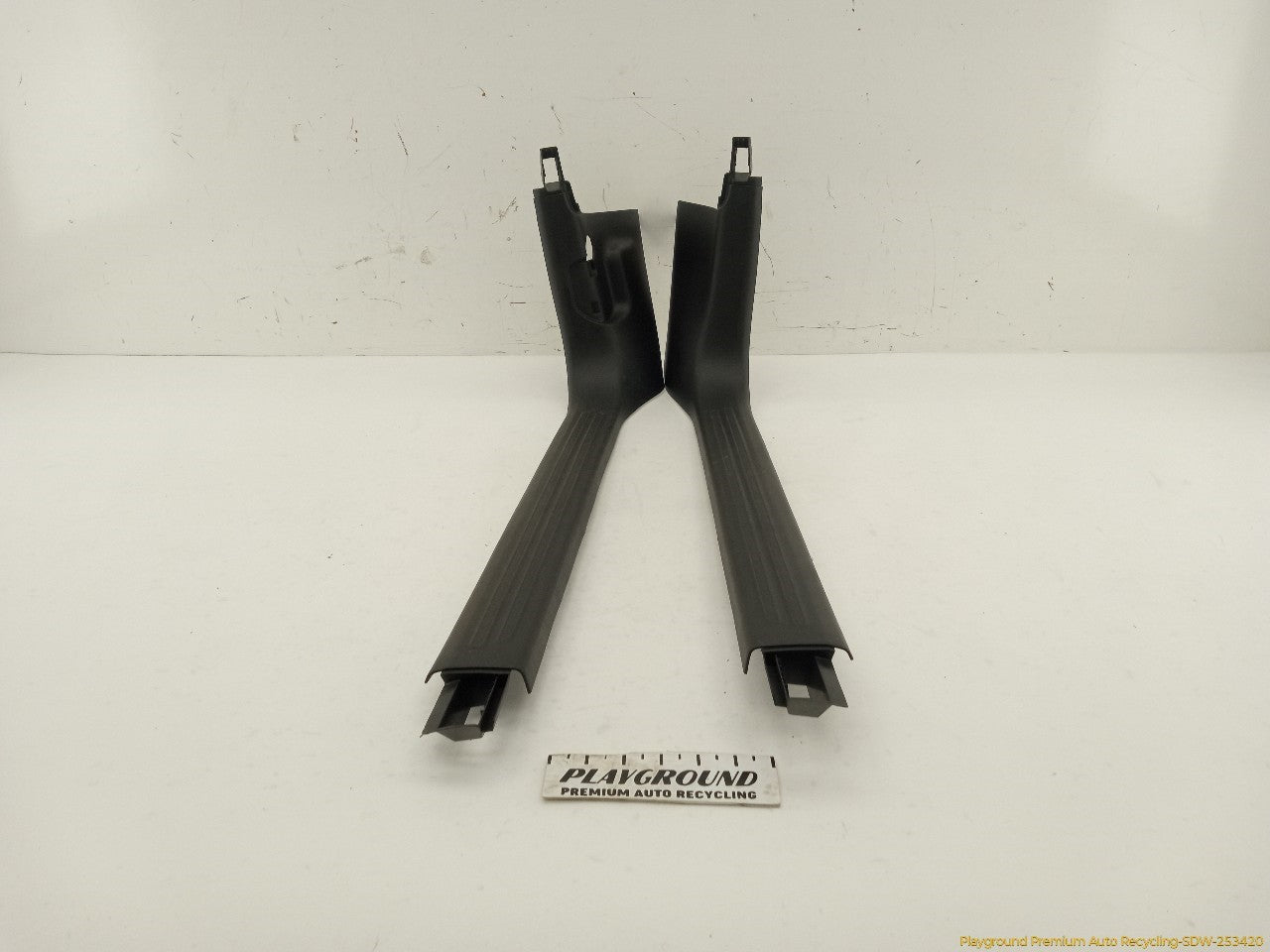 Audi A6 Pair Of Front Door Sill Scuff Plate Trim