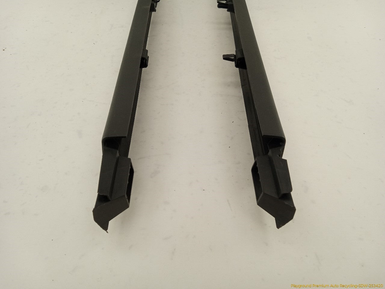 Audi A6 Pair Of Front Door Sill Scuff Plate Trim