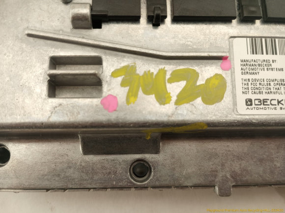 Audi A6 Navigation Info Display Screen