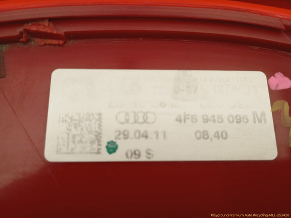 Audi A6 Driver Left Tail Lamp
