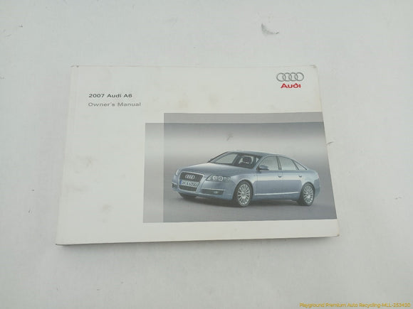 Audi A6 Owner's Manual
