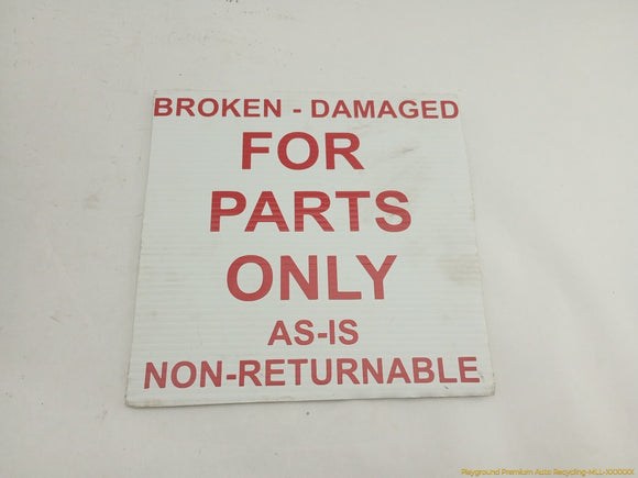 Honda CR-Z **AS IS** Pair Of Electric Assist Motor