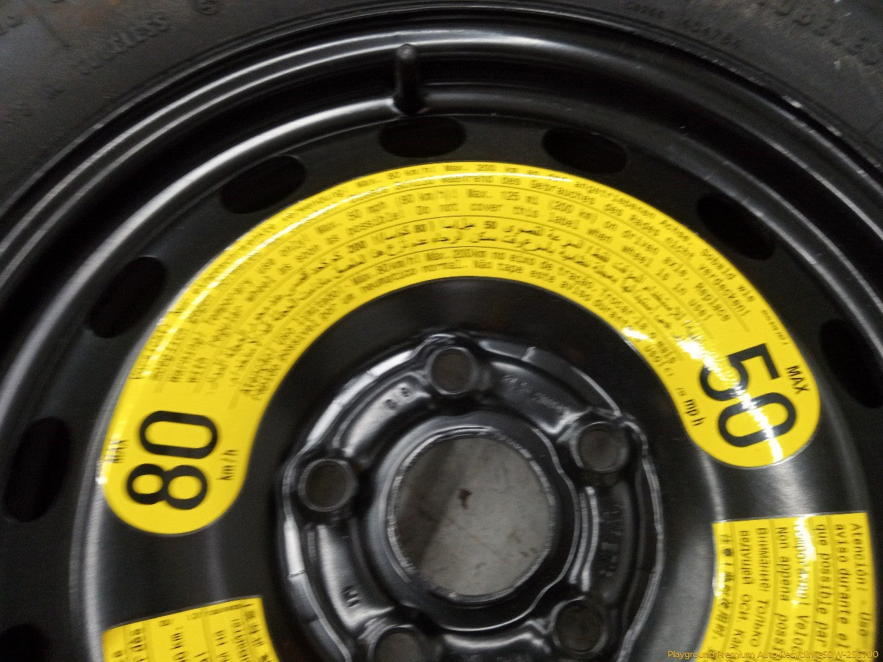 Volkswagen Beetle Spare Tire