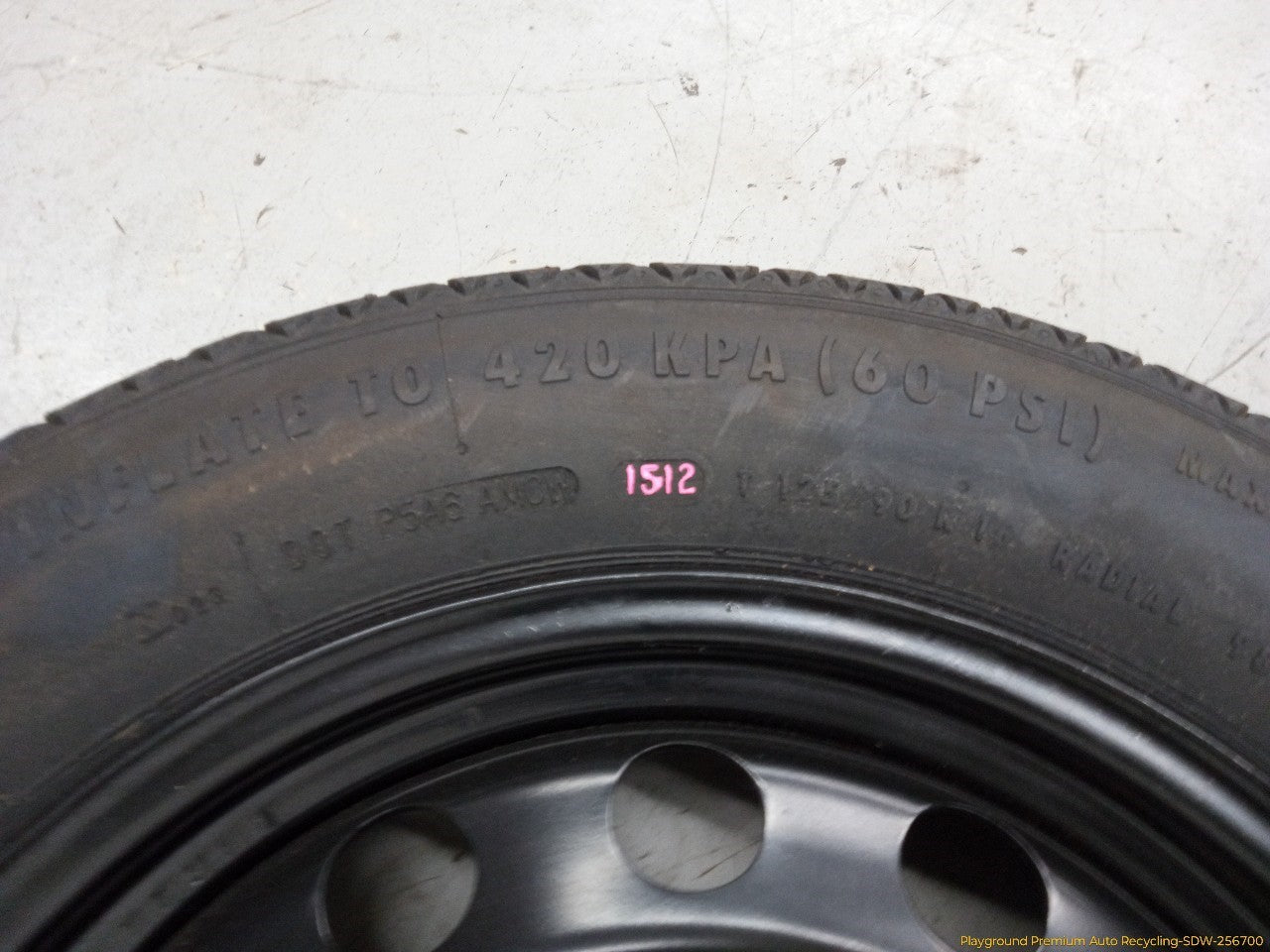 Volkswagen Beetle Spare Tire