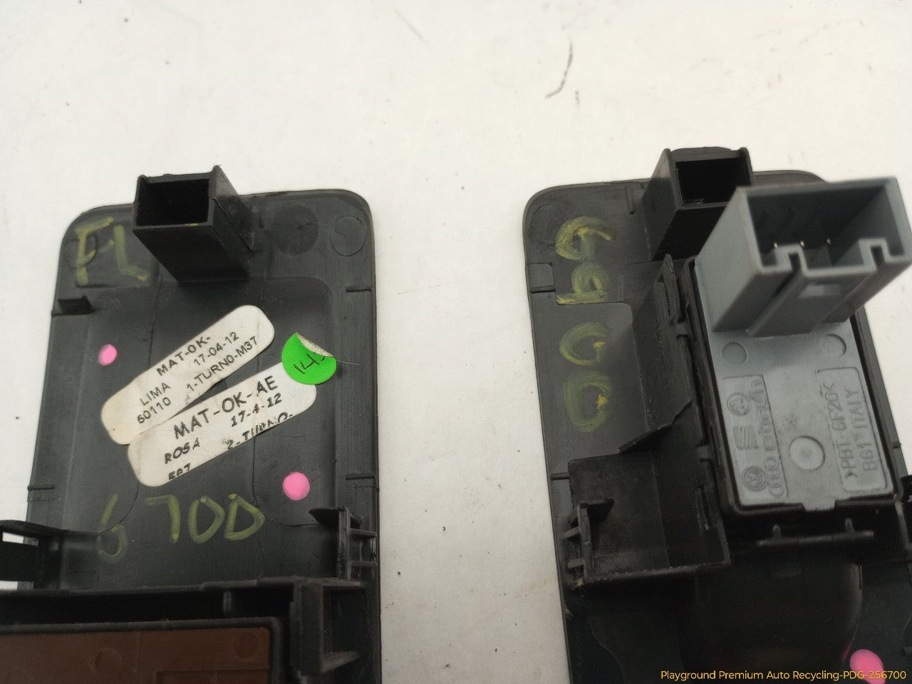 Volkswagen Beetle Pair Of Window Control Switches