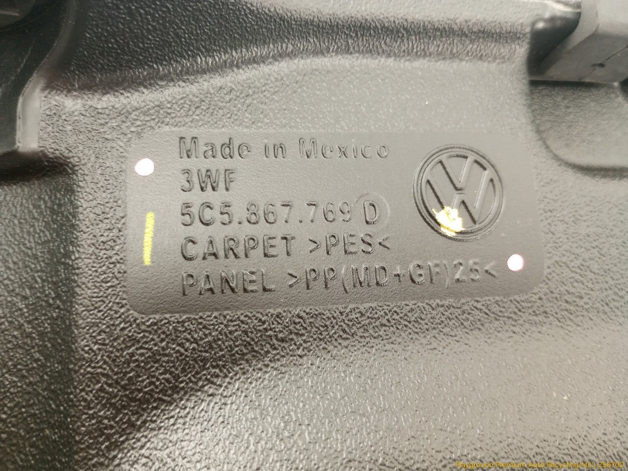 Volkswagen Beetle Rear Parcel Shelf Panel