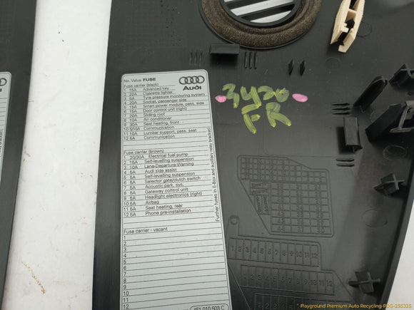 Audi A6 Pair Of Dashboard End Caps