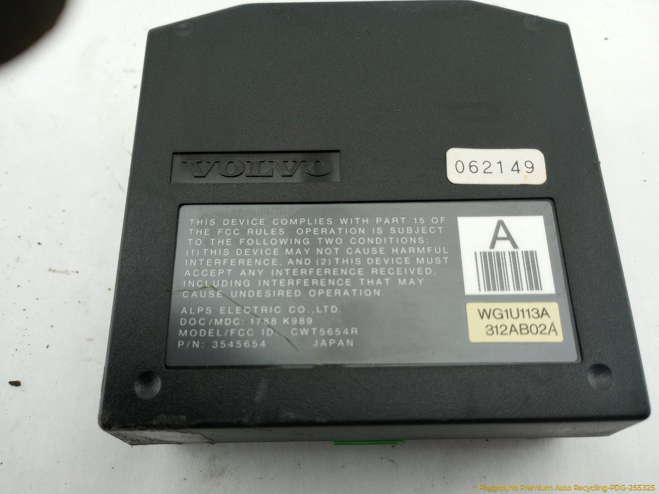 Volvo 850 Comfort Control Module