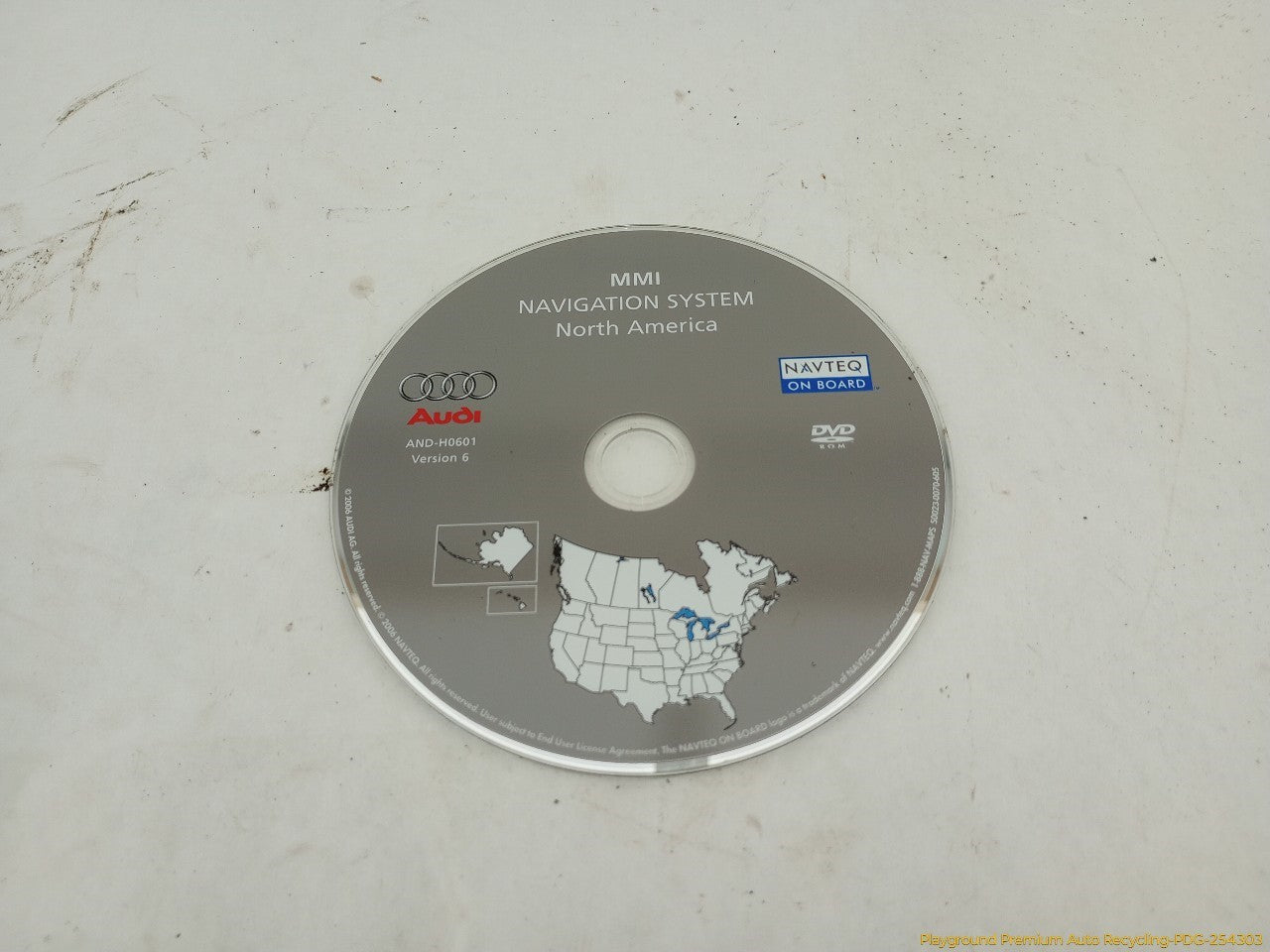 Mercedes SLK230 Navigation System CD Disc
