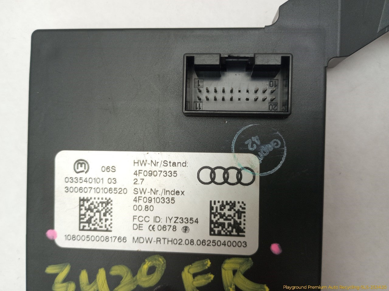 Audi A6 Keyless Entry Control Module