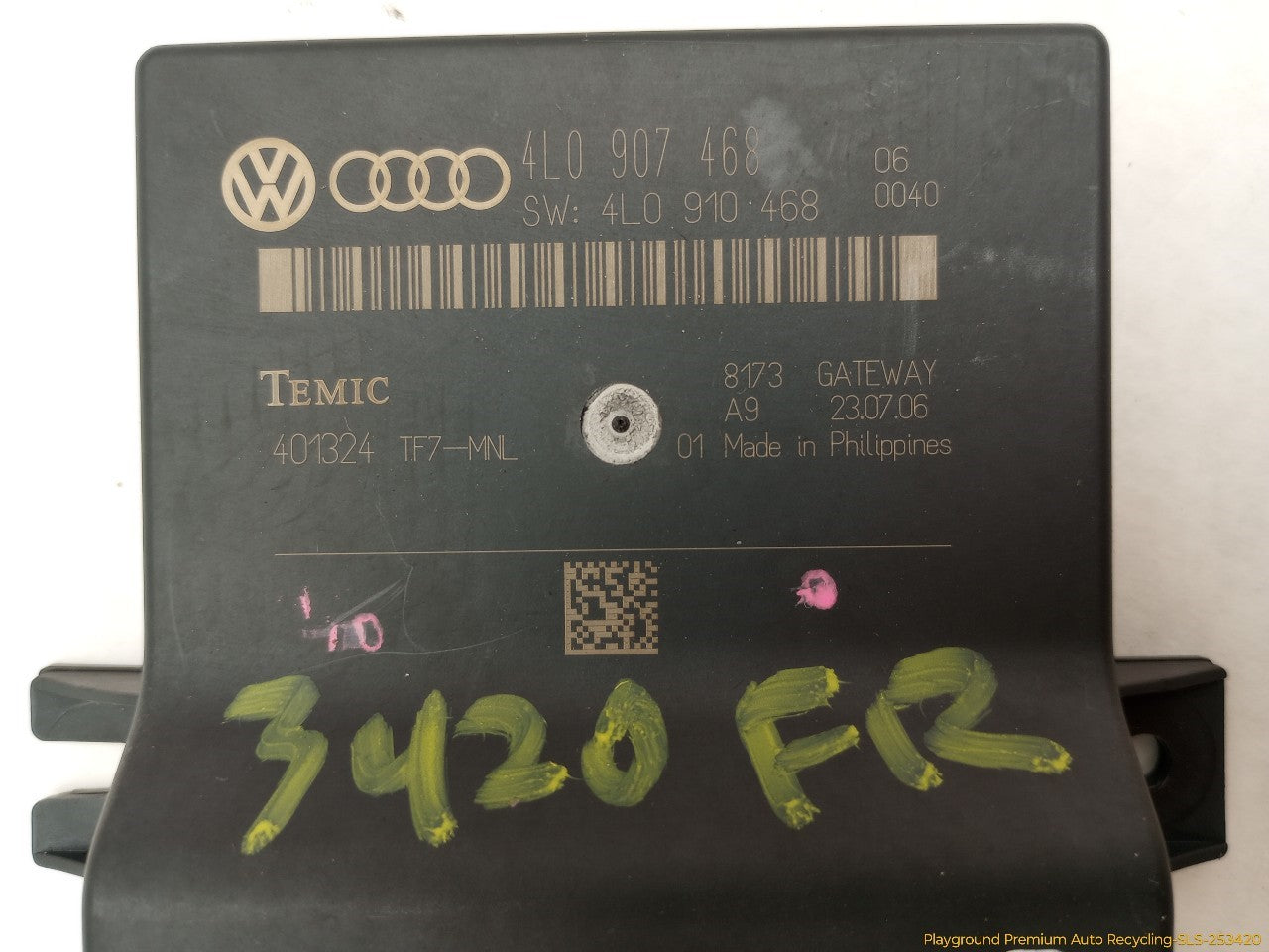 Audi A6 Gateway Control Module