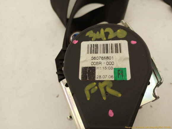 Audi A6 Pair Of Front Seat Belt Retractors