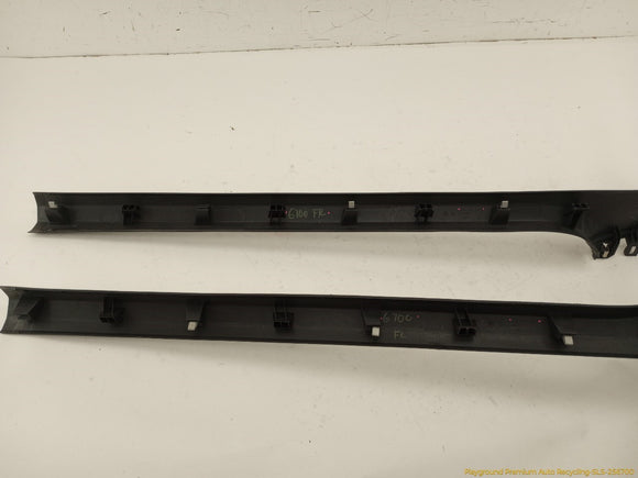 Volkswagen Beetle Pair Of Front Door Sill Scuff Plate Trim
