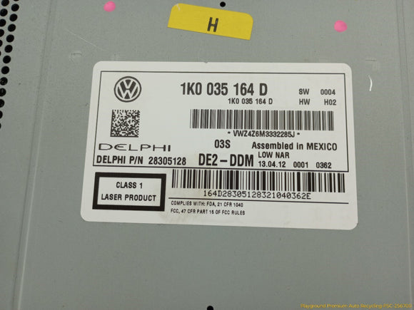 Volkswagen Beetle Radio Audio CD Player