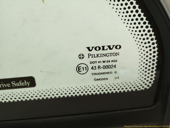 Volvo 850 Driver Left Rear Quarter Vent Glass