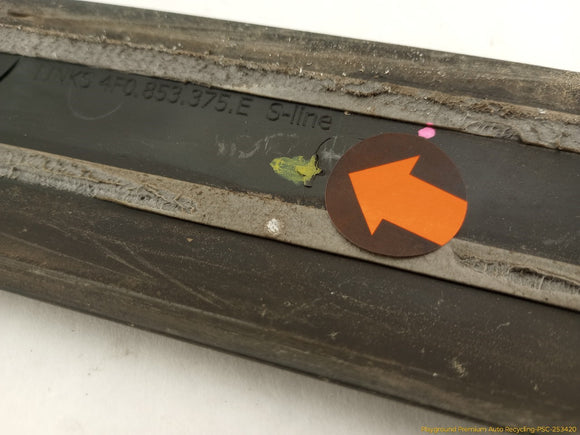 Audi A6 Driver Left Rear Door Sill Step Plate Trim