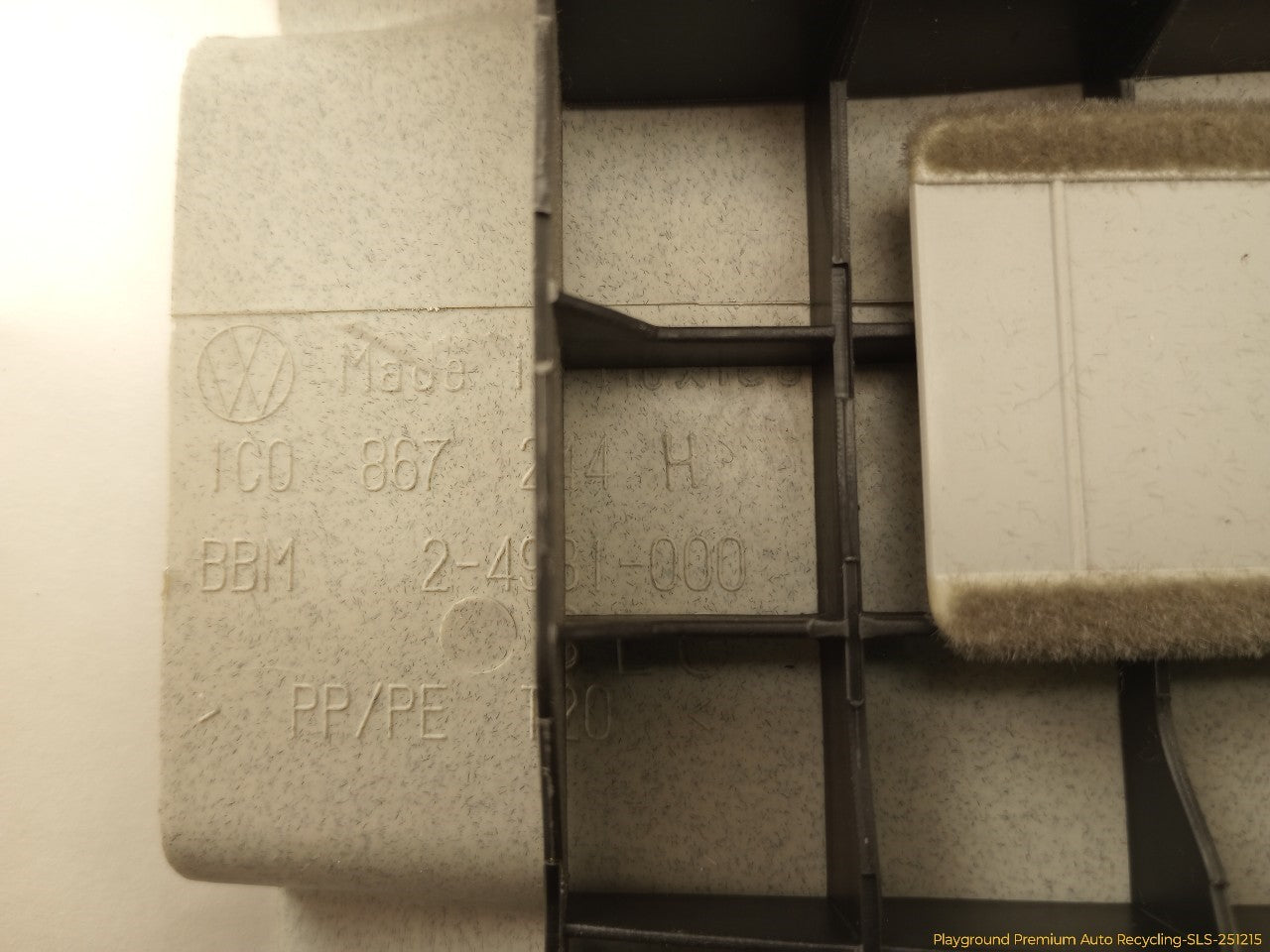 Volkswagen Beetle Pair Of Upper B Pillar Trim