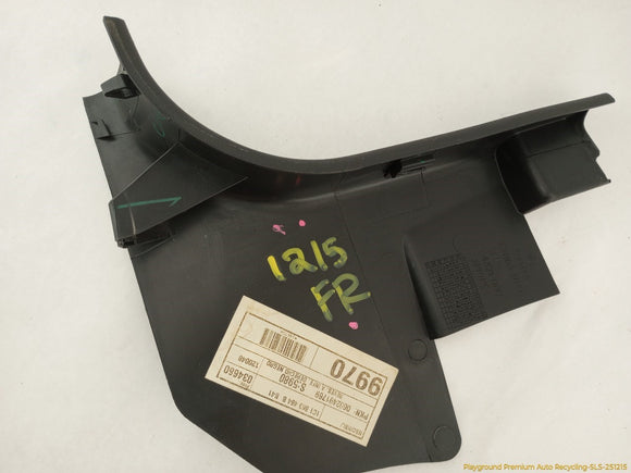 Volkswagen Beetle Passenger Right Front Kick Trim Panel
