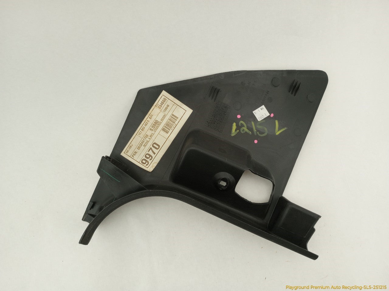 Volkswagen Beetle Driver Left Front Kick Trim Panel