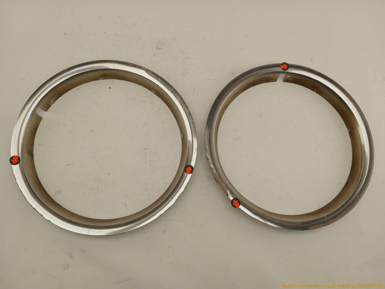 Volkswagen Beetle Pair Of Alloy Wheels 8 Spoke
