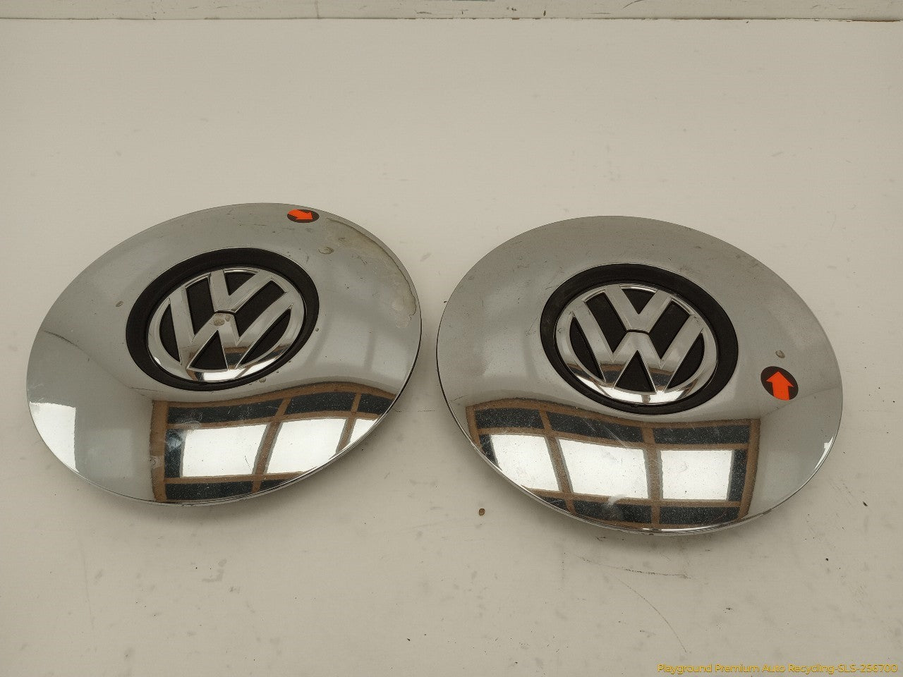Volkswagen Beetle Pair Of Alloy Wheels 8 Spoke