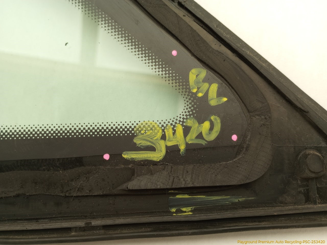 Audi A6 Driver Left Rear Vent Glass