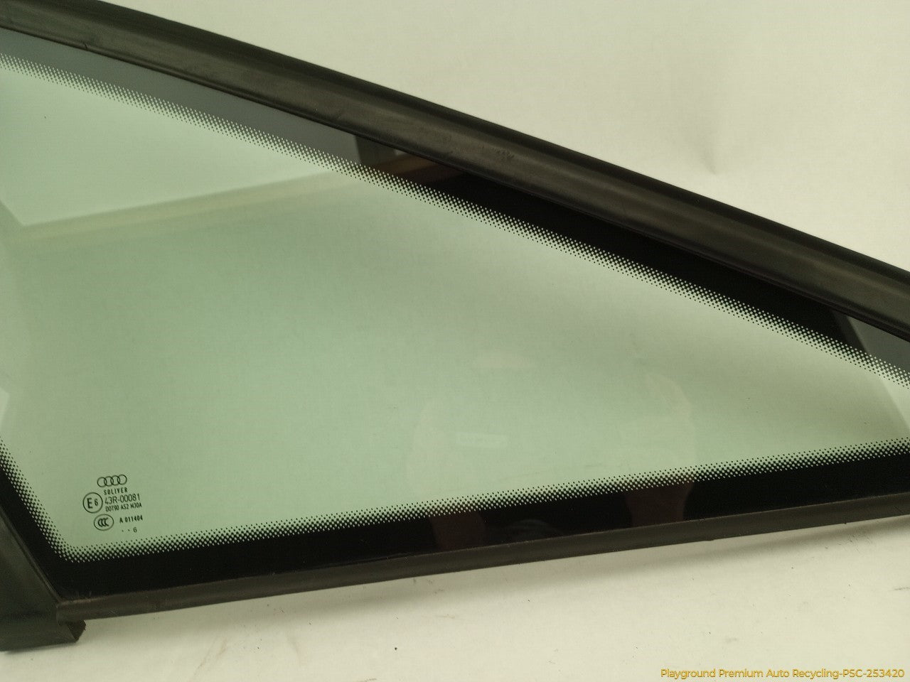 Audi A6 Driver Left Rear Vent Glass