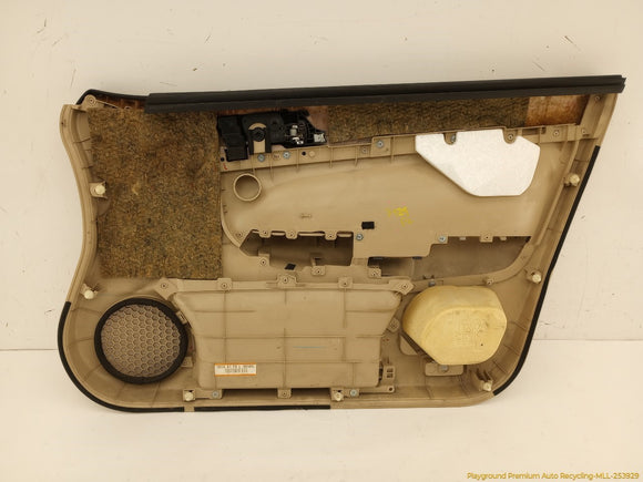 Acura TSX Driver Left Front Door Trim