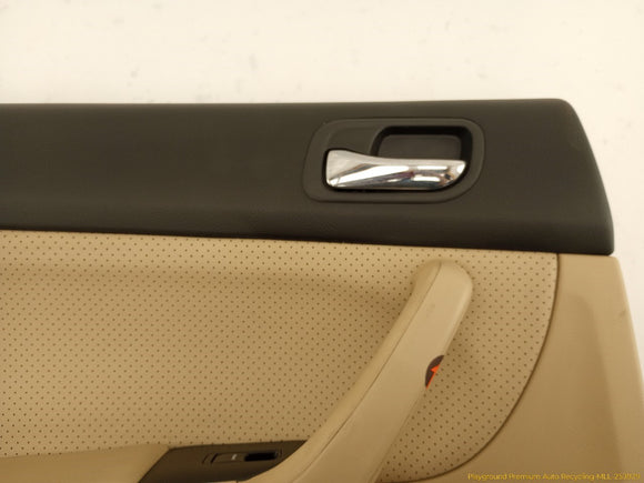 Acura TSX Driver Left Rear Door Trim